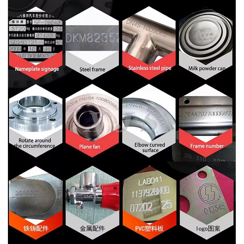 Engraving Machine Manufacturer - Stainless Steel Printer Coding Table Type Pneumatic Electric Marking