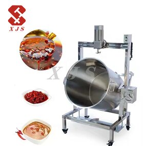 Cooking Mixing Pot Manufacturer - Commercial Stirring Jacket 40L-80L Food Soup Porridge Boiler
