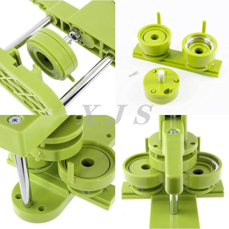 Badge Making Machine Manufacturer - Plastic and Metal 2021 Customized Pin Badge Button Automatic