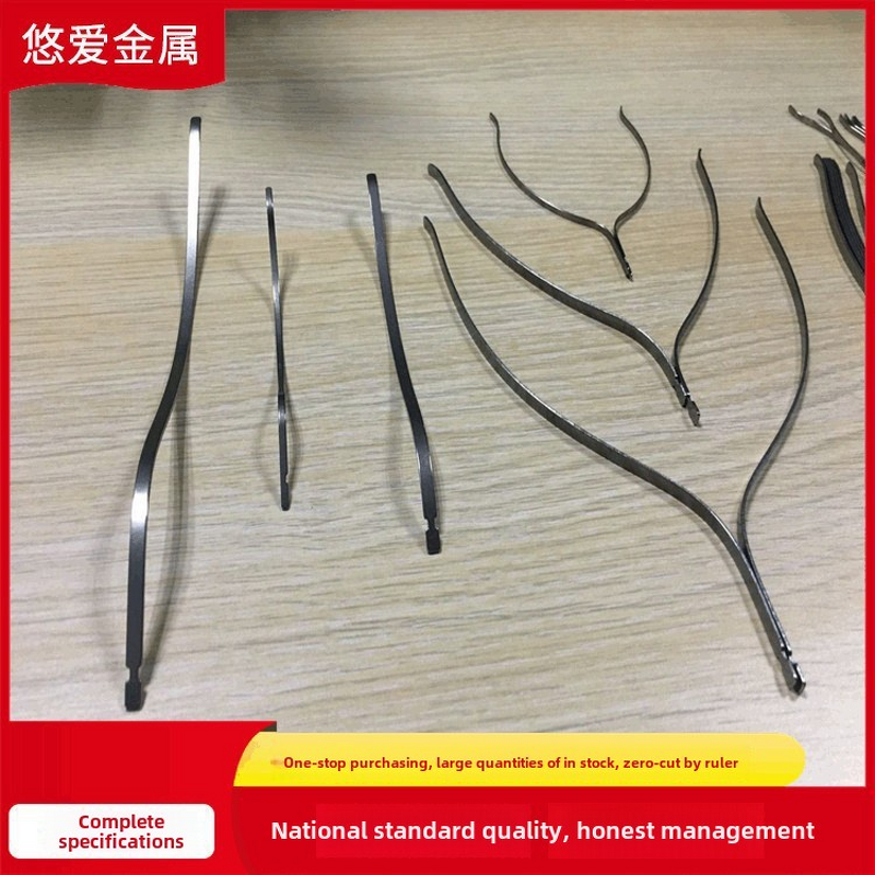 Nickel Titanium Alloy Wire Manufacturer - Supply Medical Use Flat Memory Open Ring Extraction Ring Bracket Minimally Invasive
