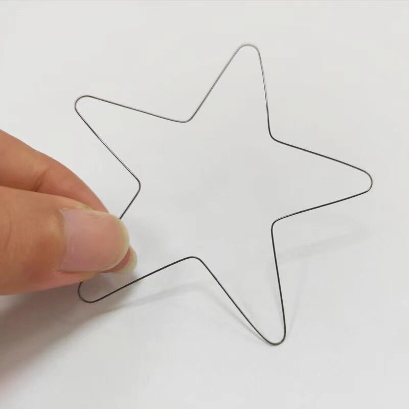 Memory Metal Alloy Wire Manufacturer - Five-Pointed Star Shape Nickel Titanium Experimental Teaching Material for Cutting Metals