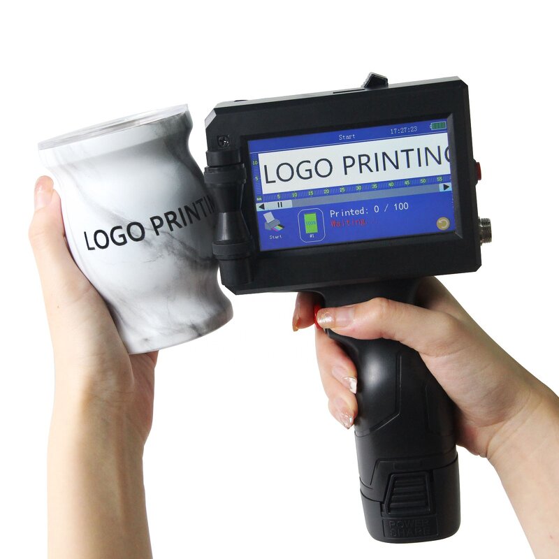 Handheld Inkjet Printer Manufacturer - Portable TIJ Industrial Batch Coding for Carton Cardboard Box Plastic Bottles