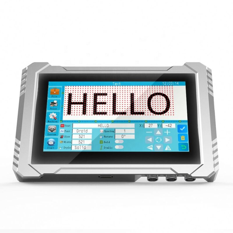 Thermal Inkjet Printer Manufacturer - Automatic Fast Speed Online Continuous Industrial Date Coding 12.7mm With Conveyor