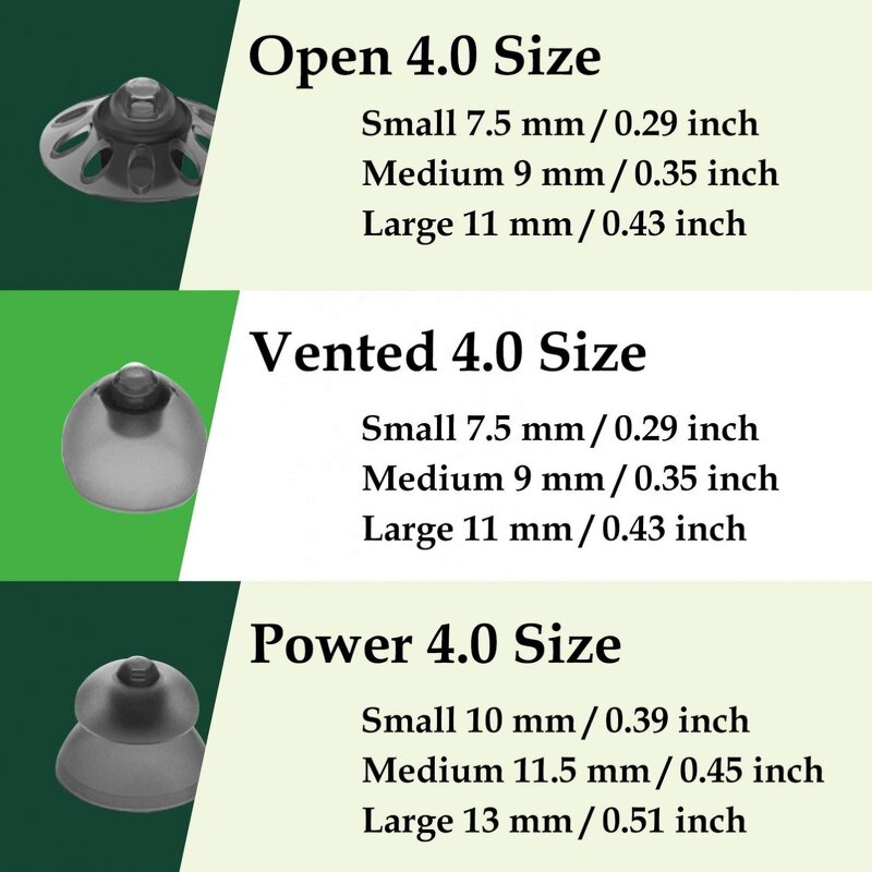 Hearing Aids Earplugs Manufacturer - Phonak Power Dome Small Size High-Quality for Severe Hearing Loss