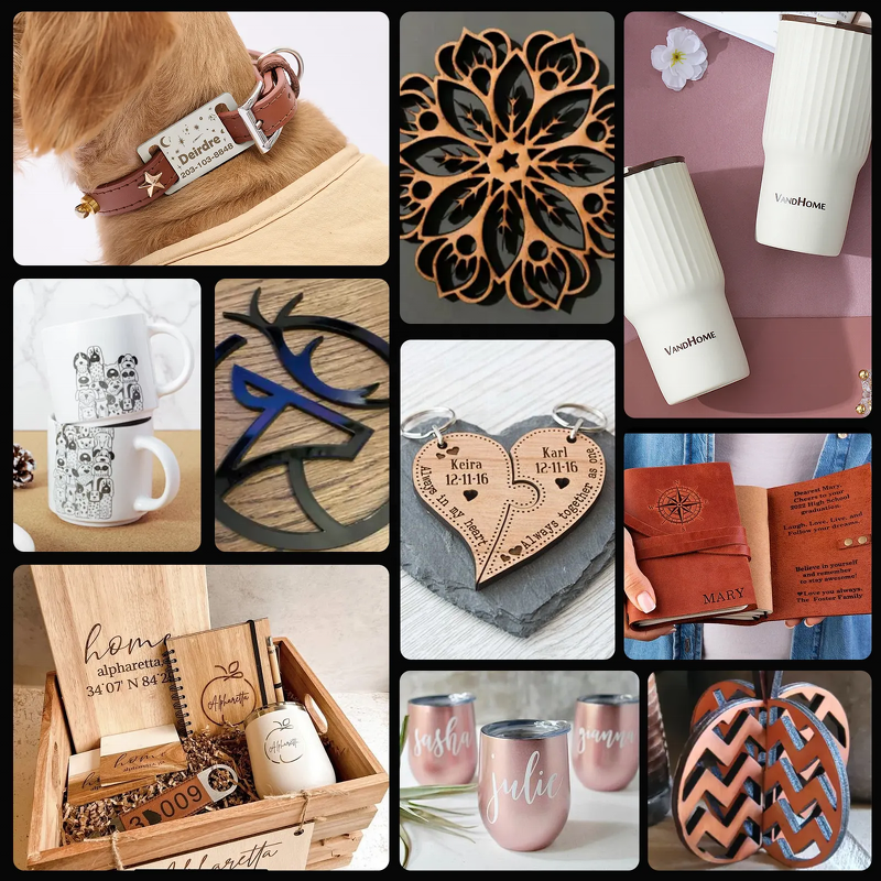 Laser Engraving Machine Manufacturer - DAJA A6 Cutting Cheap DIY for Wood Leather Metal Acrylic Glass Stainless Steel