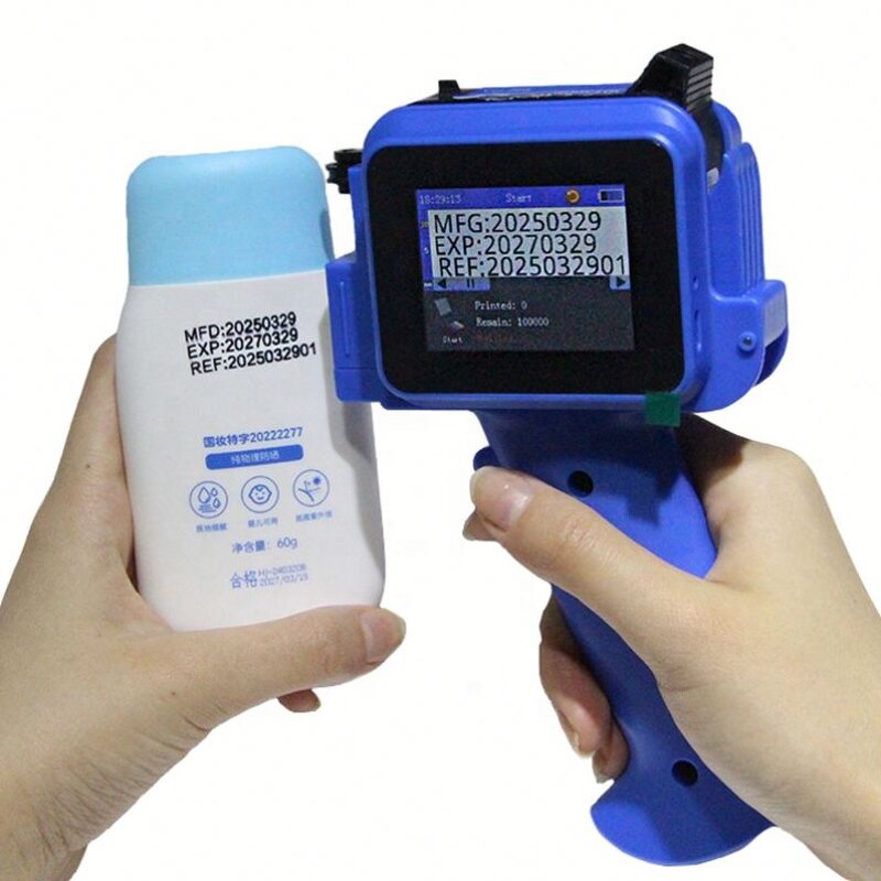 Handheld Inkjet Printer Manufacturer - Factory Price Portable Mini Date Picture QR Code Bar Code Coding for Bag Printing