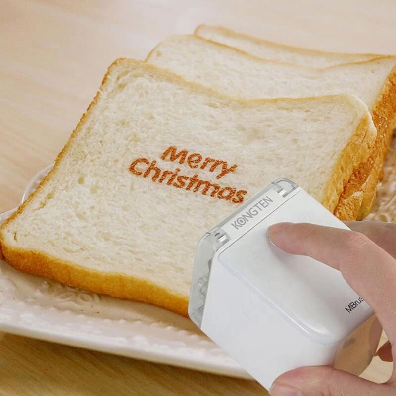 Food Printer Manufacturer - DIY Inkjet Printing for Cookies Macaron Chocolate Cake Beverage A4 with Free Edible Ink