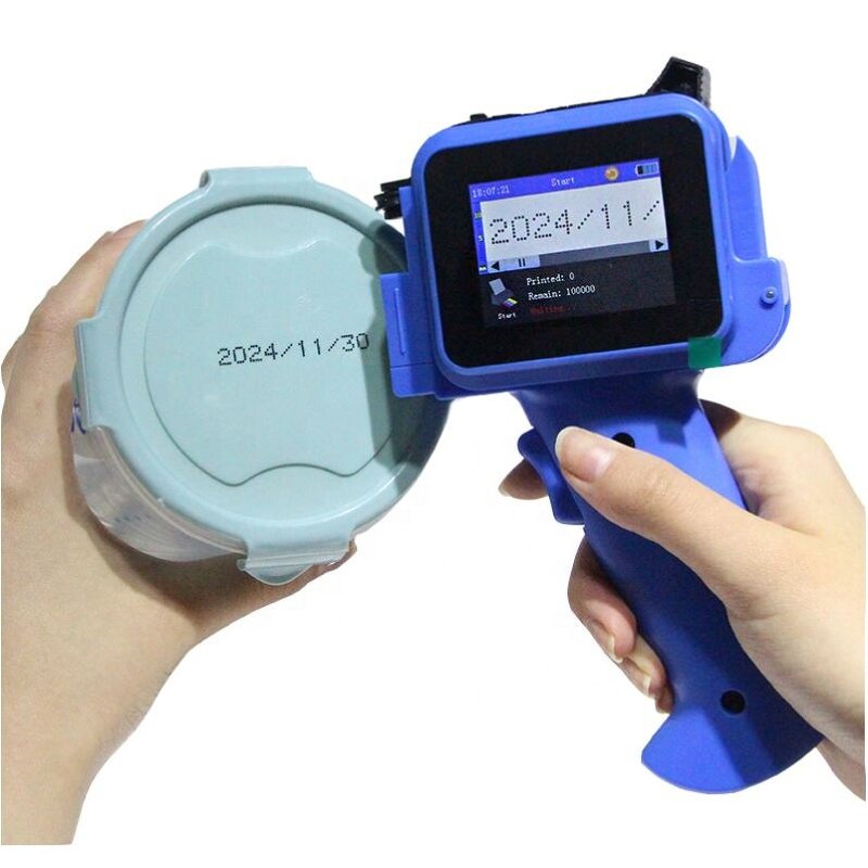 Handheld Inkjet Printer Manufacturer - Factory Price Portable Mini Date Picture QR Code Bar Code Coding for Bag Printing