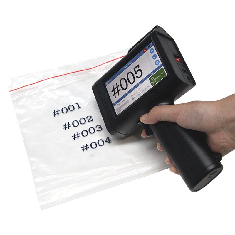Handheld Inkjet Printer Manufacturer - M10 Small Qr Code for Carton Express Bag Carton Board Spray on Plastic