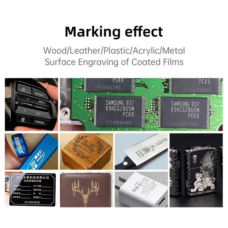 UV Laser Marking Machine Manufacturer - DAJA A1 3W 5w 1515 High Speed for Glass Crystal Wood Metal Paper All Materials