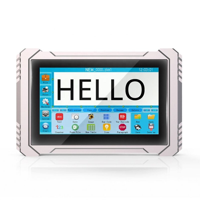 Thermal Inkjet Printer Manufacturer - Automatic Fast Speed Online Continuous Industrial Date Coding 12.7mm With Conveyor