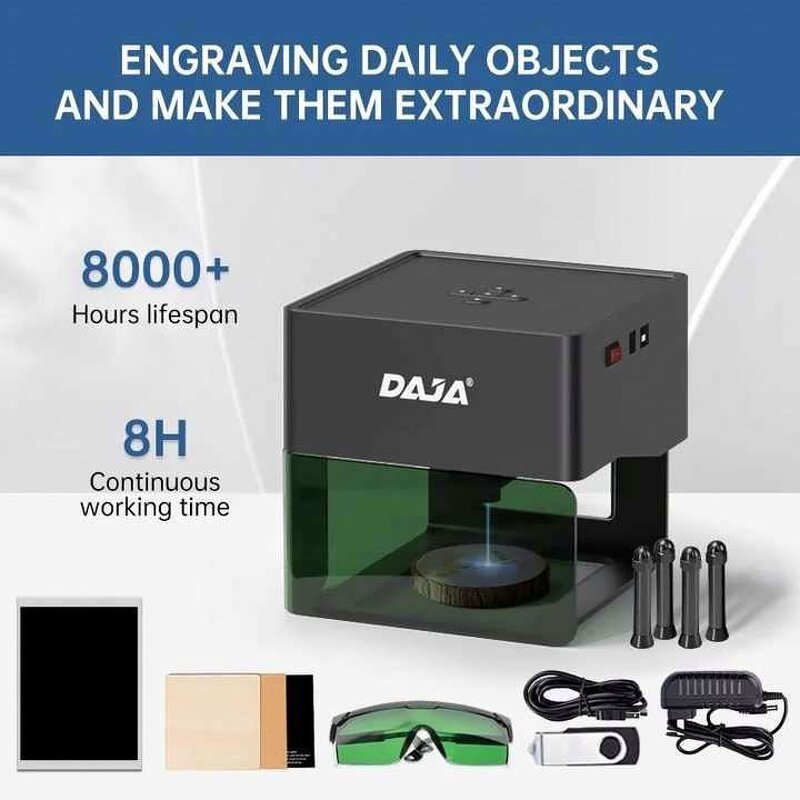 Laser Engraving Machine Manufacturer - DAJA Dj6 150*150mm Marking on All Materials