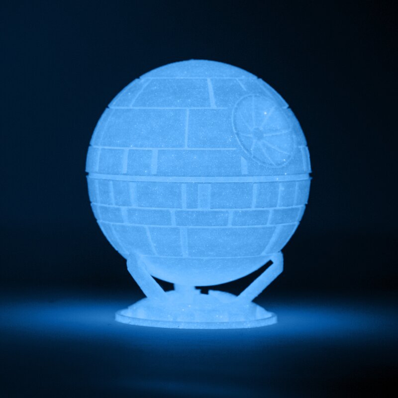 PLA Filament Manufacturer - 1.75mm 1kg Glow in Dark Luminous for 3D Printers