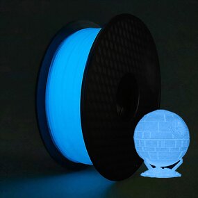 PLA Filament Manufacturer - 1.75mm 1kg Glow in Dark Luminous for 3D Printers