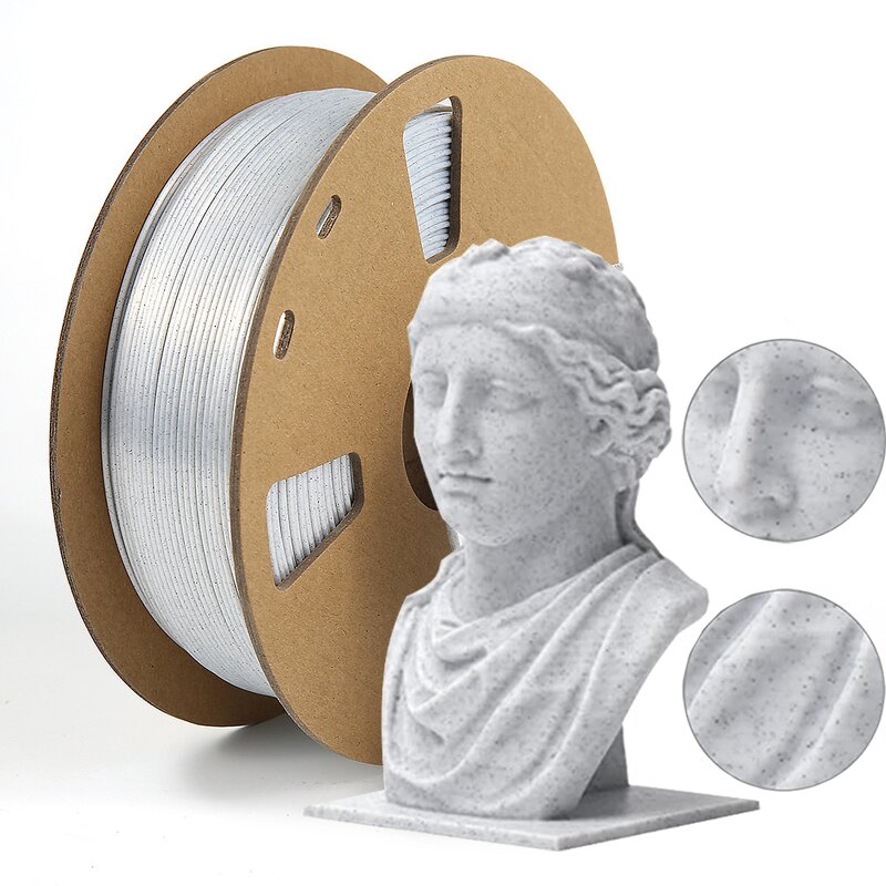 Marble PLA Filament Manufacturer - 1.75mm/2.85mm/3mm 1kg Wholesale for 3D Printers
