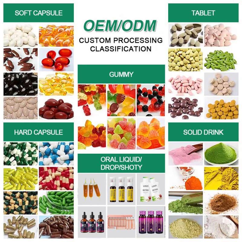 ODM/OEM Apple Cider Vinegar Capsules Weight Loss Weight Support Management Slimming Promote Digestion