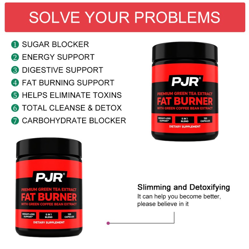 ODM/OEM Fat Burner Capsules Suppress Appetite Slimming Support Weight Management Increase Energy Weight Loss Capsules