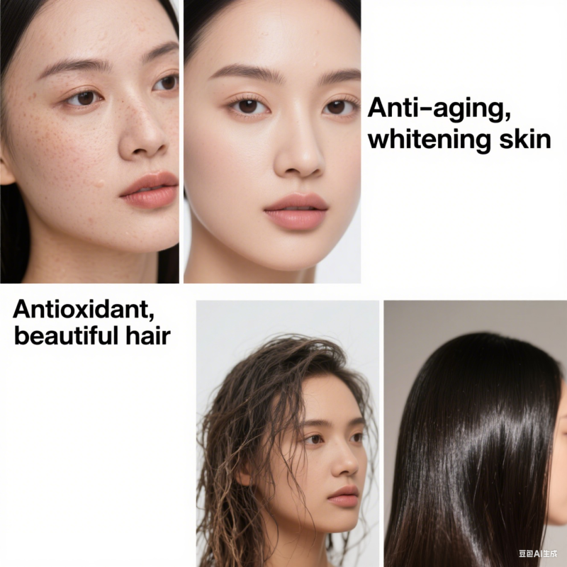 Private Label Radiant Skin Collagen Peptides Coffee Reduce Wrinkles Natural Energy Boost Keep Skin Elasticity Instant Coffee