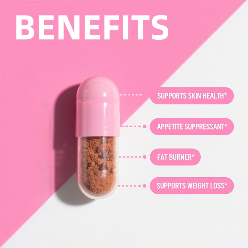 ODM/OEM Biotin Fat Burner Capsules Support Weight Loss Promote Digestion Weight Management Slimming Capsules