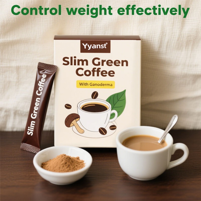 Private Label Slimming Green Coffee Supports Weight Management Support Immunity & Metabolism Appetite suppression