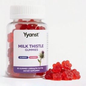 OEM/ODM Sugar-Free Milk Thistle Extract Gummies Liver Health Support Detox Care Relieve Upset Stomach Support Hangover