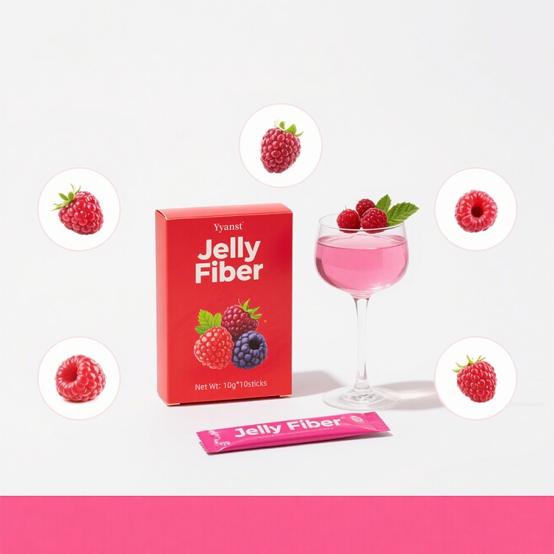 High Quality Fiber Weight Loss Supplement Promote Digestion Smooth Defecation Detox Weight Management Slimming Fiber Jelly Stick