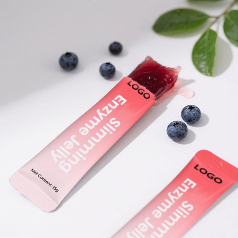 Private Label Enzyme Slimming Jelly Stick Promote Digestion Reducing Bloating Gas Weight Loss Slimming