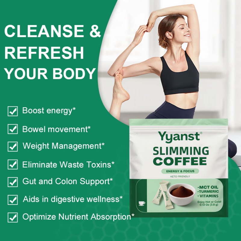 Private Label Slimming Coffee Supports Weight Management Support Immunity & Metabolism Weight Loss Slimming