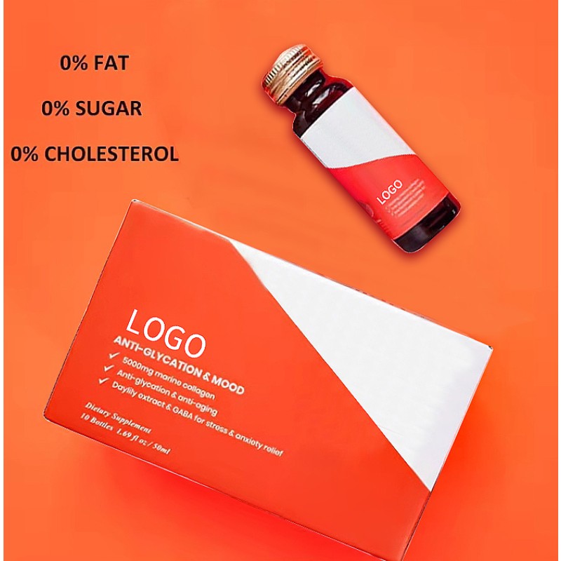 OEM ODM customization hyaluronic acid biotin skin whitening Promote healthy hair quality  marine collagen peptide oral liquid