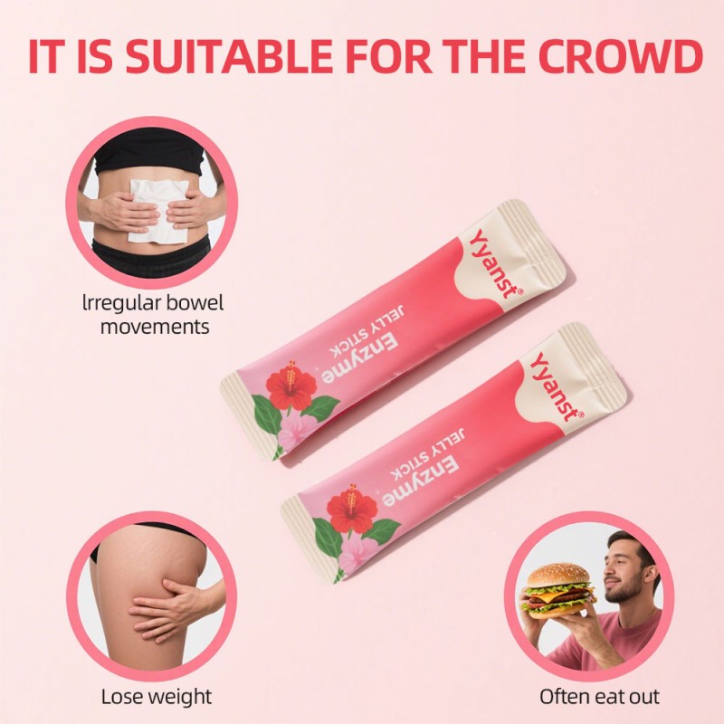 Private Label Enzyme Jelly Stick Promote Digestion Weight Loss Slimming Boost Immune Health Reducing Bloating Gas
