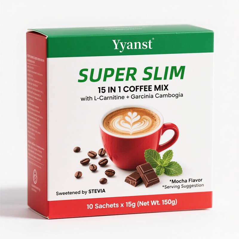 OEM 15 in 1 Coffee Mix With L-CARNITINE GARNICINIA CAMBOGIA Fat Burner Coffee