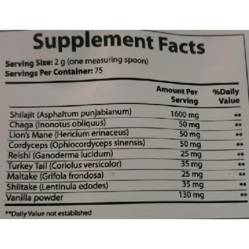 Premium Organic Reishi Mushroom Coffee Powder Dietary Supplement Boost Immunity Energy Support Improve Mental Clarity Powder