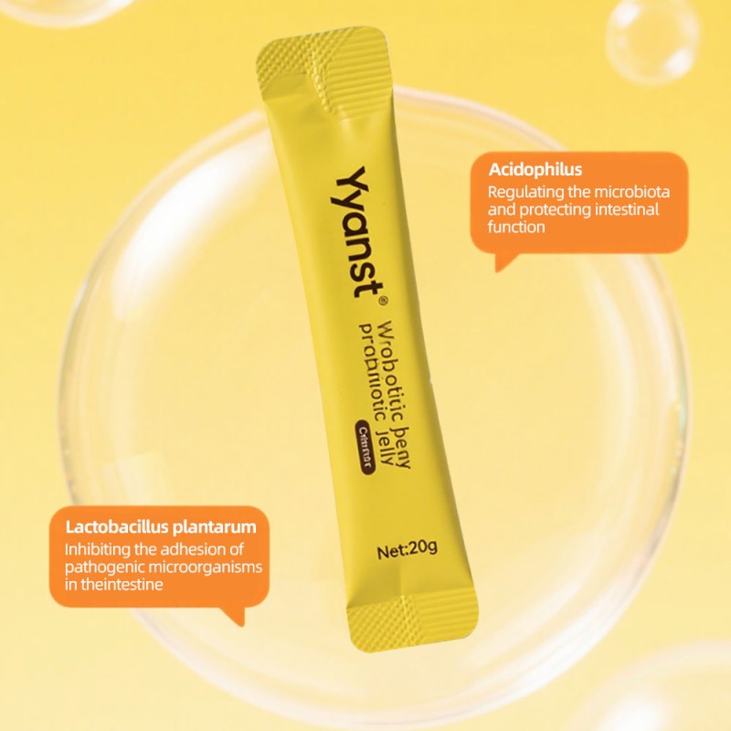 Private Label White Kidney Beans Probiotic Jelly Stick Fat Burning Support Weight Management Weight Loss Slimming Jelly