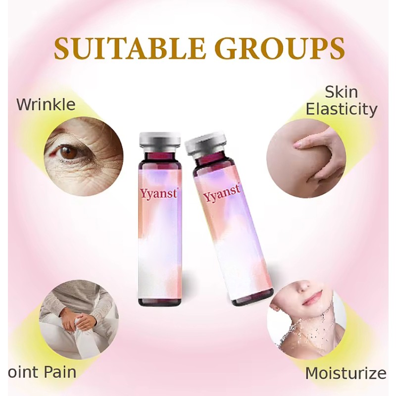 Wholesale OEM marine collagen peptide hyaluronic acid biotin skin whitening Promote healthy hair quality Collagen oral liquid