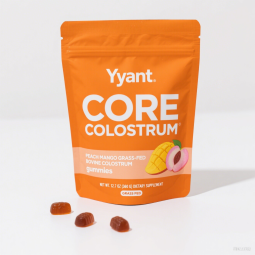 Private Label Strengthen Hair&Nails Colostrum Gummies Boost Immunity Improve Intestine Digestion Fiber&Colostrum Gummy Candy