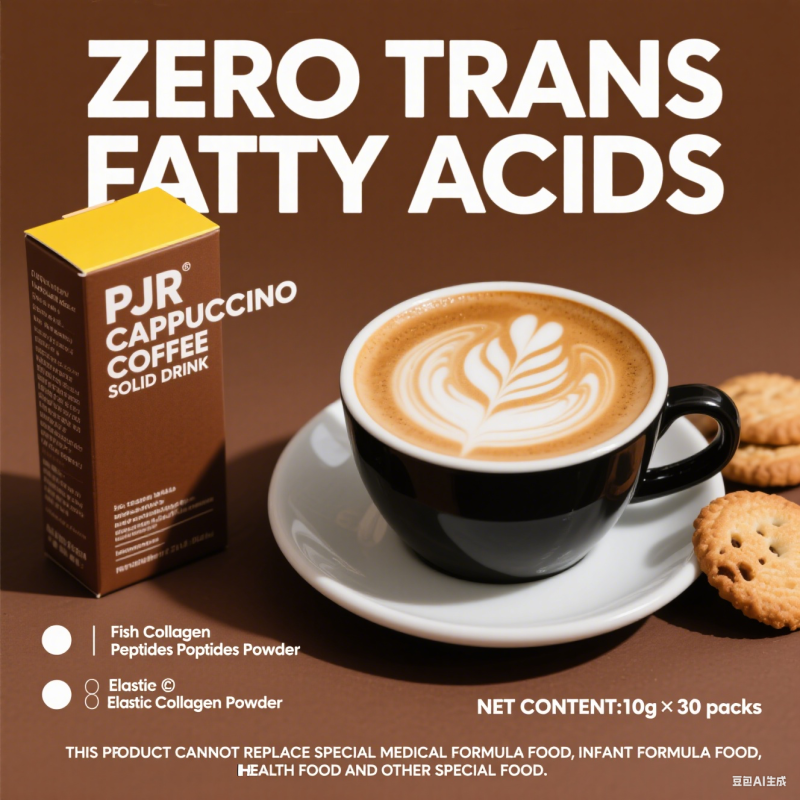 Private Label Enhance Stamina Cappuccino Weight Loss Ketone Coffee Solid Drink Boost Energy&Relieve Stress Male Health Coffee