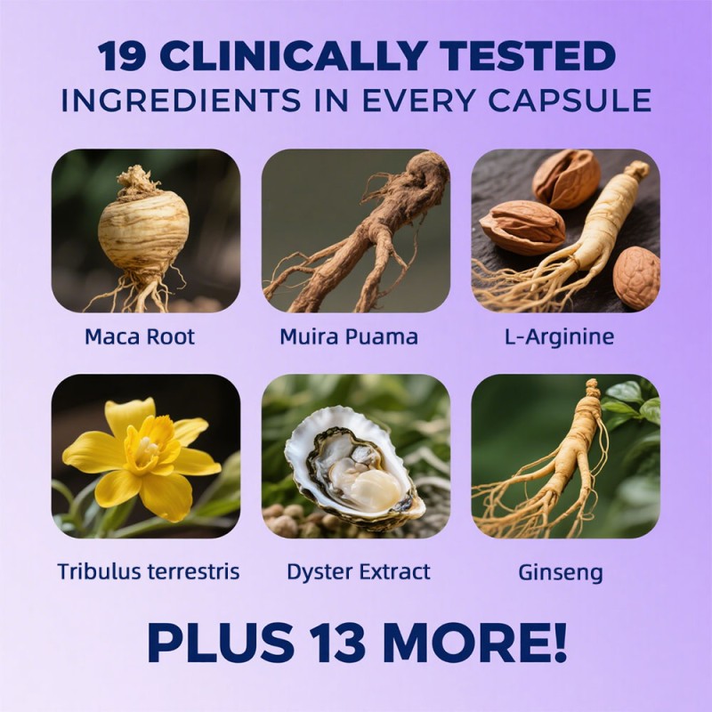 Private Label Performance Enlargement Tablets for Men Instant Blood Flow Support Stamina Endurance Support Improve Circulatioin