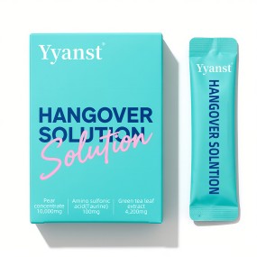 Private Label Hangover Jelly Stick Boost Alcohol Metabolism Refresh Hovenia Dulcis Hangover Jelly Stick