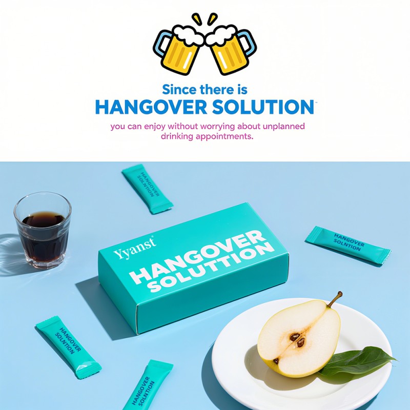Private Label Hangover Jelly Stick Boost Alcohol Metabolism Refresh Hovenia Dulcis Hangover Jelly Stick