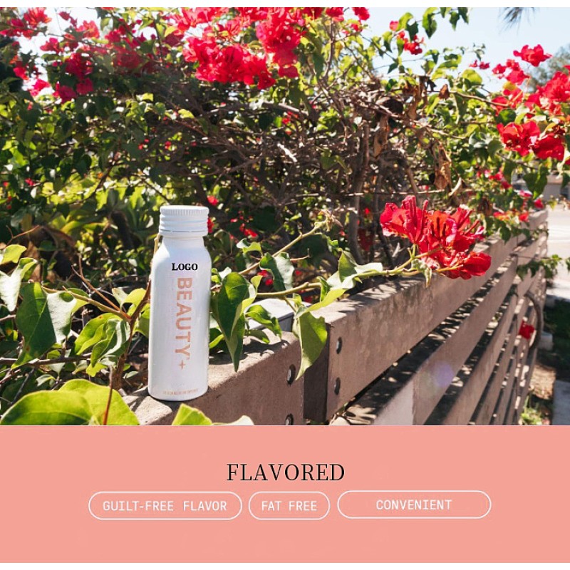 Wholesale OEM marine collagen peptide hyaluronic acid Vitamin C skin whitening Promote healthy hair quality Collagen oral liquid