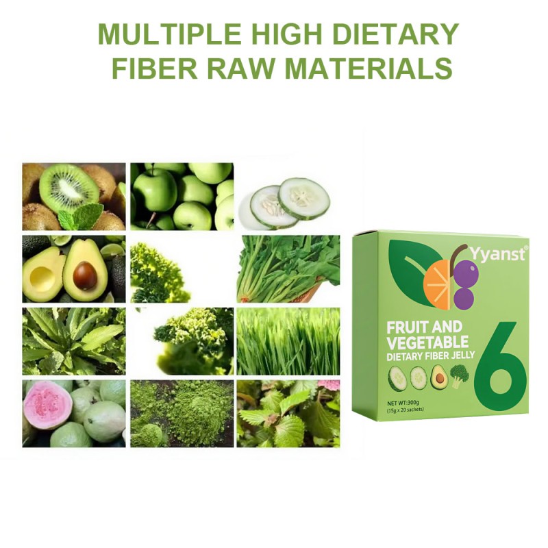 Private Label Dietary Fiber Jelly Stick With Probiotics Weight Loss Slimming Promote Digestion Support Weight Management