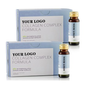 OEM ODM marine collagen peptide hyaluronic acid biotin skin whitening health Increase Collagen skin Boost metabolism oral liquid