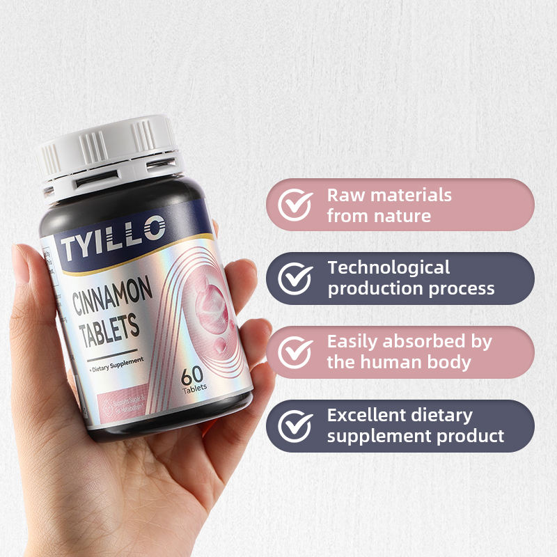 Private Label Cinnamon Vitamin C Tablets Clinically Supported Immunity Metabolism Booster for Teenagers Adults Not for Newborns