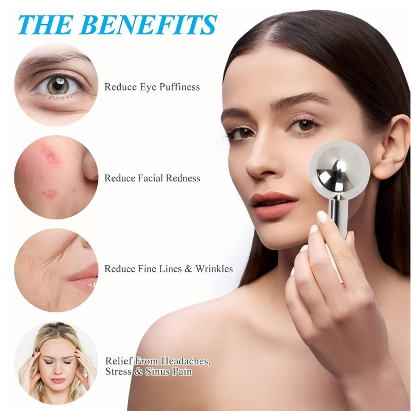 Facial Spa Ice Globes Supplier - Factory Price Portable Cooling