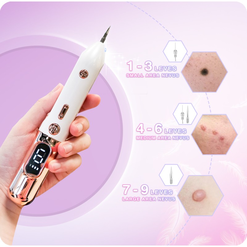 Laser Plasma Pen Supplier - 9 Adjustable Levels LCD Display