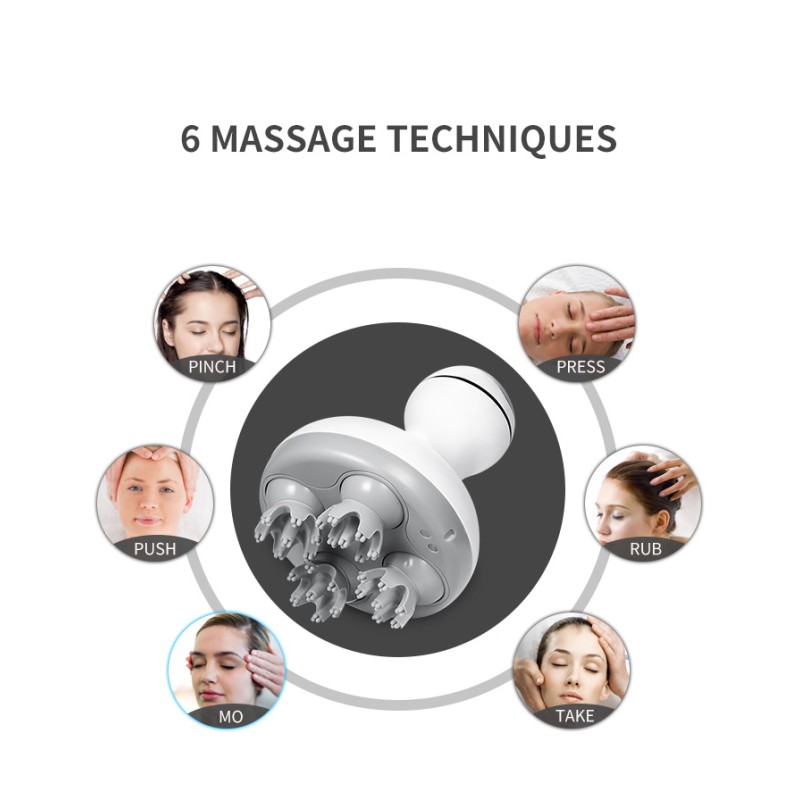 Head Massager Factory - Customized Logo Waterproof Scalp Therapy