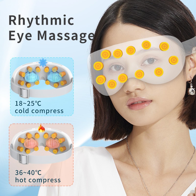 Eye Massager Factory - 2025 New Model 3D Acupoint Hot Cold