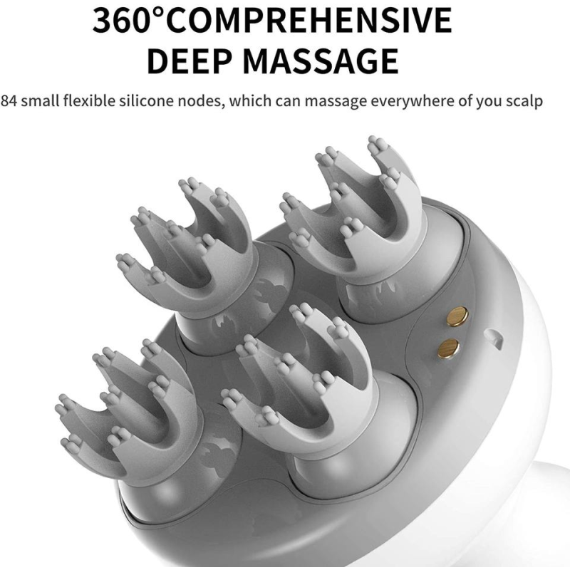 Head Massager Factory - Customized Logo Waterproof Scalp Therapy