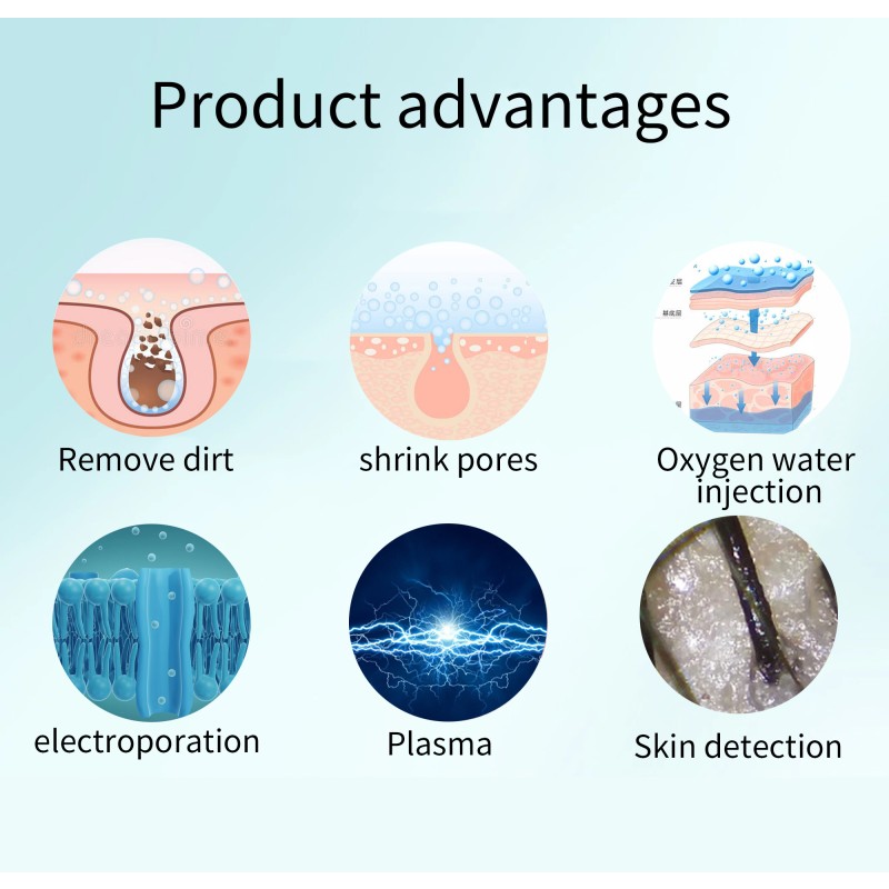 Aqua Peeling Machine Supplier - Customize Logo Oxygen Jet Detector