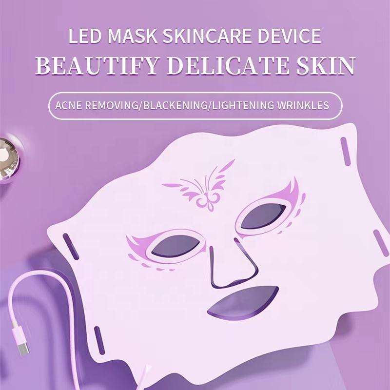 LED Face Mask Supplier - 3 Color Portable Home Use Photon